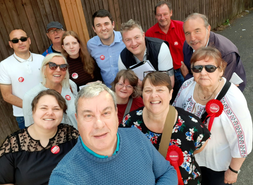 Gedling Labour group shot ahead of a doorknocking session